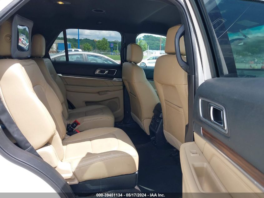 2016 Ford Explorer Limited VIN: 1FM5K7F88GGA70350 Lot: 39451134