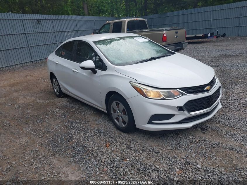 2016 Chevrolet Cruze Ls Auto VIN: 1G1BC5SMXG7295020 Lot: 39451137