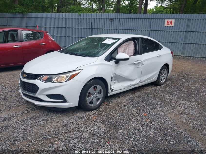 2016 CHEVROLET CRUZE LS - 1G1BC5SMXG7295020