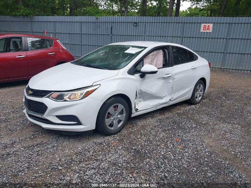 2016 Chevrolet Cruze Ls Auto VIN: 1G1BC5SMXG7295020 Lot: 39451137