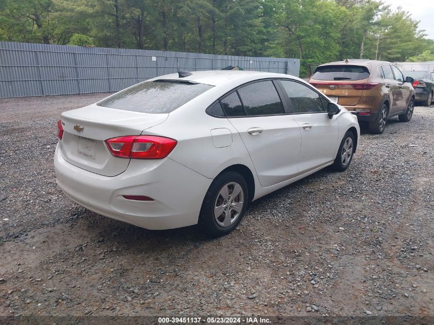 2016 Chevrolet Cruze Ls Auto VIN: 1G1BC5SMXG7295020 Lot: 39451137