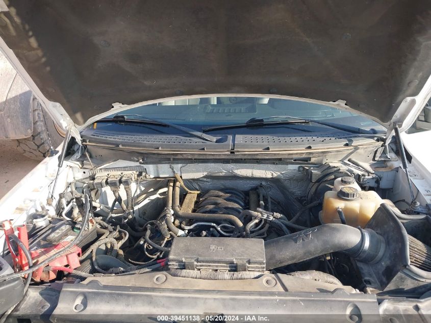 2013 Ford F-150 Lariat VIN: 1FTFW1EF9DFC19456 Lot: 39451138