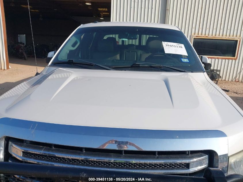 2013 Ford F-150 Lariat VIN: 1FTFW1EF9DFC19456 Lot: 39451138