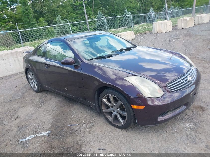 2004 Infiniti G35 VIN: JNKCV54E64M812367 Lot: 39451141