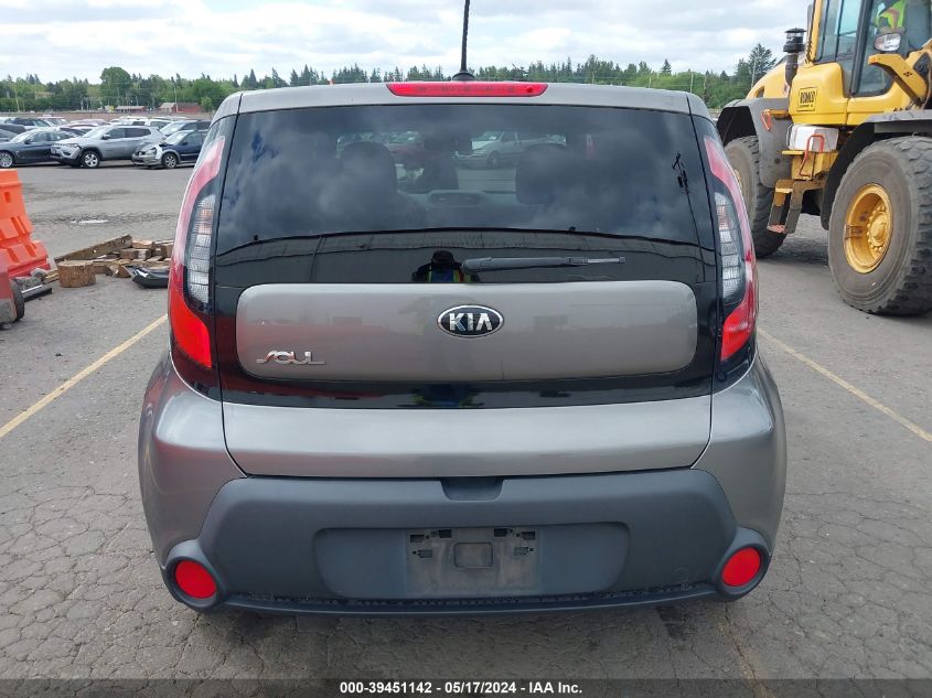 2016 Kia Soul VIN: KNDJN2A24G7341498 Lot: 39451142