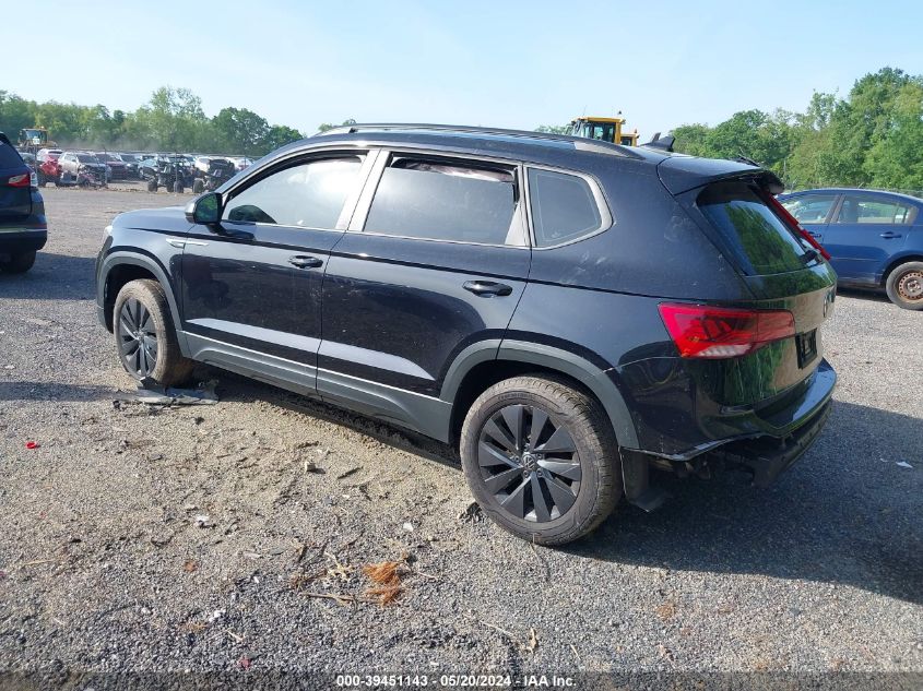 2022 Volkswagen Taos 1.5T S VIN: 3VVMX7B21NM013785 Lot: 39451143