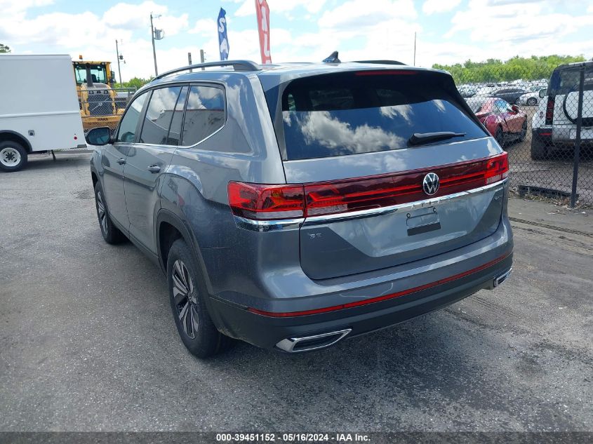 2024 Volkswagen Atlas 2.0T Se VIN: 1V2LR2CA2RC579781 Lot: 39451152