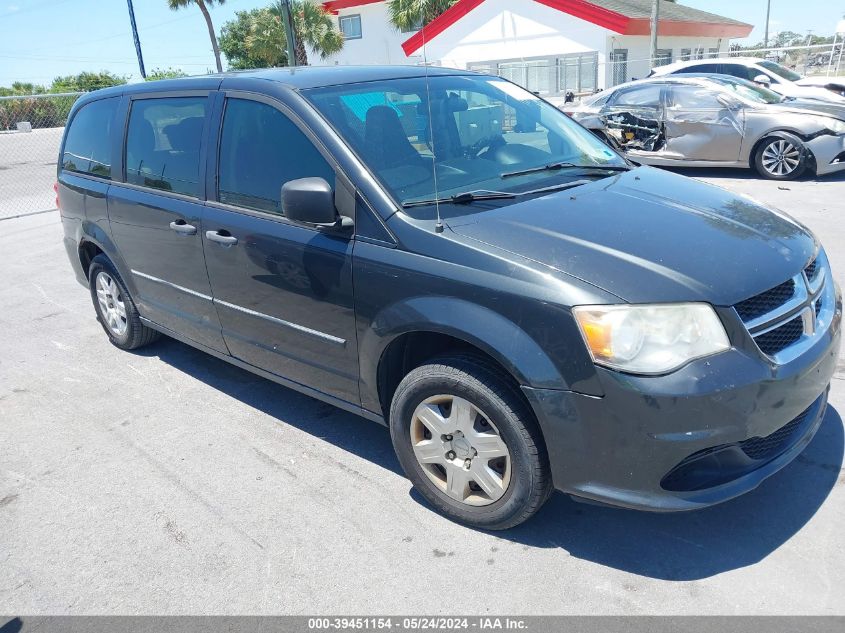 2012 Dodge Grand Caravan Se/Avp VIN: 2C4RDGBG9CR182290 Lot: 39451154