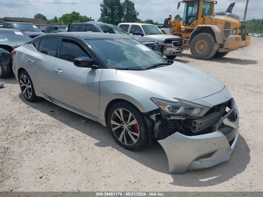 2016 Nissan Maxima 3.5S/Sv/Sl/Sr/Plat VIN: 1N4AA6AP2GC396057 Lot: 39451174