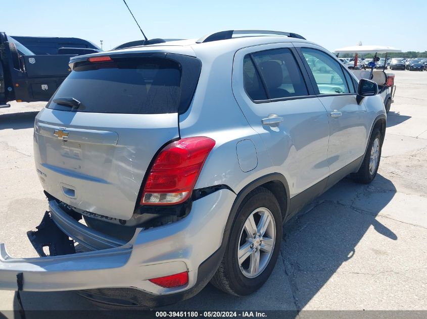 2021 Chevrolet Trax 1Lt VIN: KL7CJPSBXMB321892 Lot: 39451180