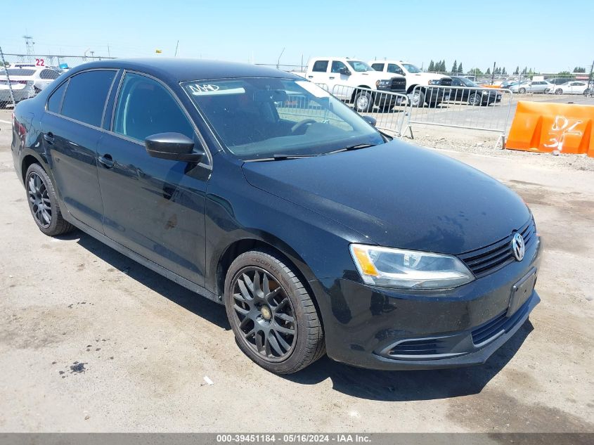 2013 Volkswagen Jetta 2.0L S VIN: 3VW1K7AJ2DM411267 Lot: 39451184