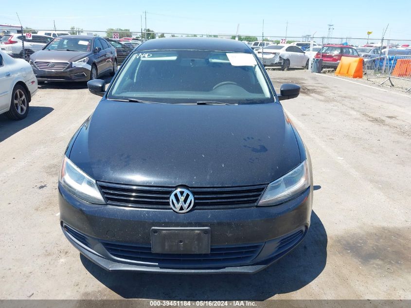 2013 Volkswagen Jetta 2.0L S VIN: 3VW1K7AJ2DM411267 Lot: 39451184