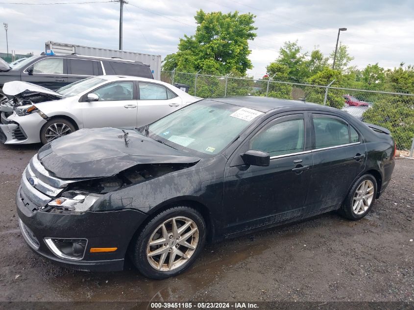 2010 Ford Fusion Sel VIN: 3FAHP0JA1AR284185 Lot: 39451185