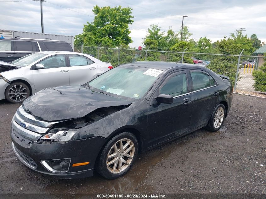 2010 Ford Fusion Sel VIN: 3FAHP0JA1AR284185 Lot: 39451185