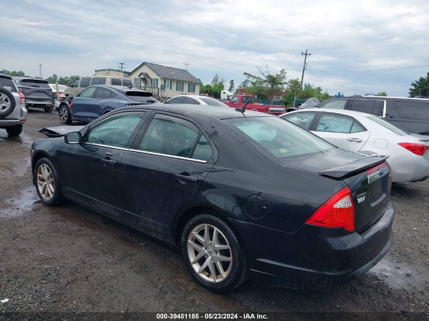 2010 Ford Fusion Sel VIN: 3FAHP0JA1AR284185 Lot: 39451185