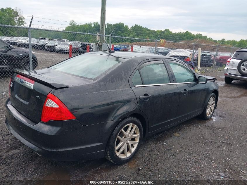 2010 Ford Fusion Sel VIN: 3FAHP0JA1AR284185 Lot: 39451185