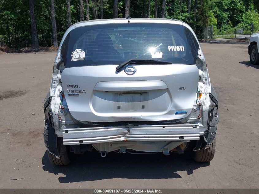 2016 Nissan Versa Note S (Sr)/S Plus/Sl/Sr/Sv VIN: 3N1CE2CP6GL379881 Lot: 39451187