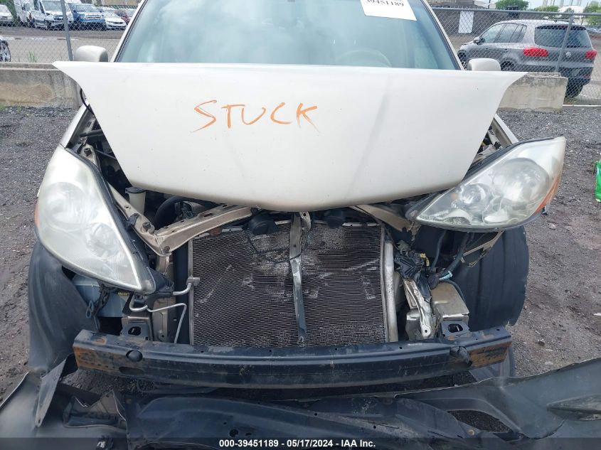 2009 Toyota Sienna Xle VIN: 5TDZK22C29S230234 Lot: 39451189