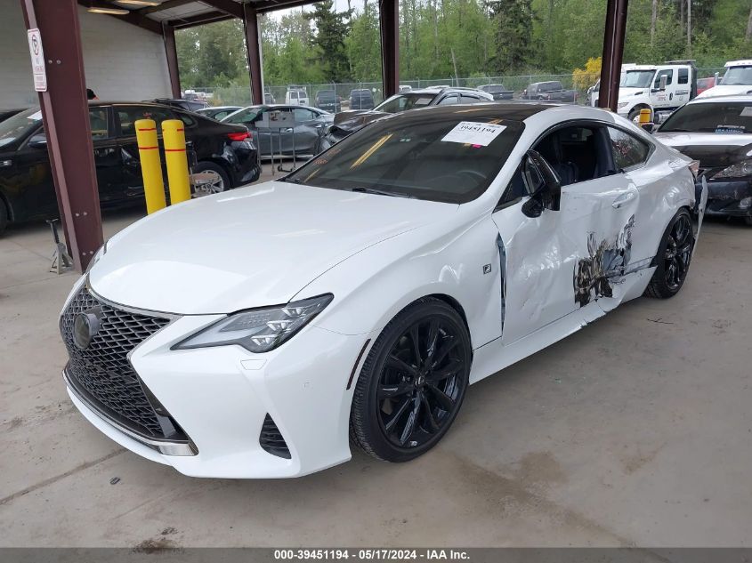 2020 Lexus Rc 350 F Sport VIN: JTHGZ5DC6L5010365 Lot: 39451194