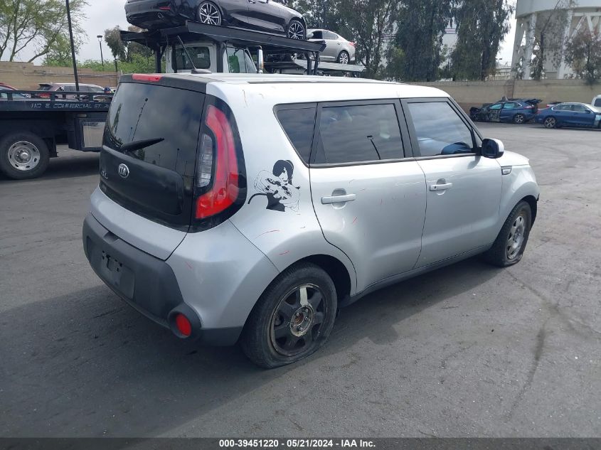 2015 Kia Soul VIN: KNDJN2A22F7778494 Lot: 39451220