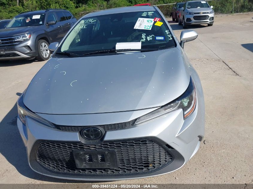 2022 TOYOTA COROLLA LE - JTDEPMAE6N3017068