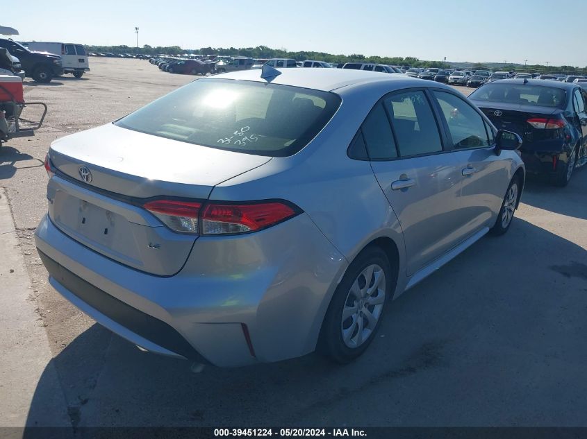 2022 TOYOTA COROLLA LE - JTDEPMAE6N3017068