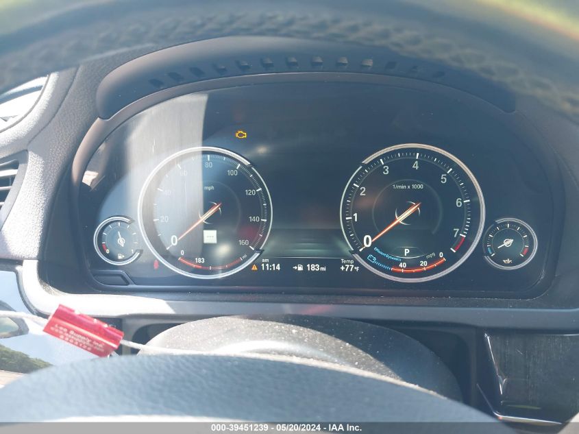 2015 BMW 740Li VIN: WBAYE4C55FD947360 Lot: 39451239