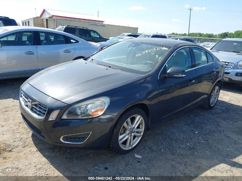 2013 Volvo S60 T5/T5 Platinum/T5 Premier/T5 Premier Plus VIN: YV1612FS3D2183460 Lot: 39451242