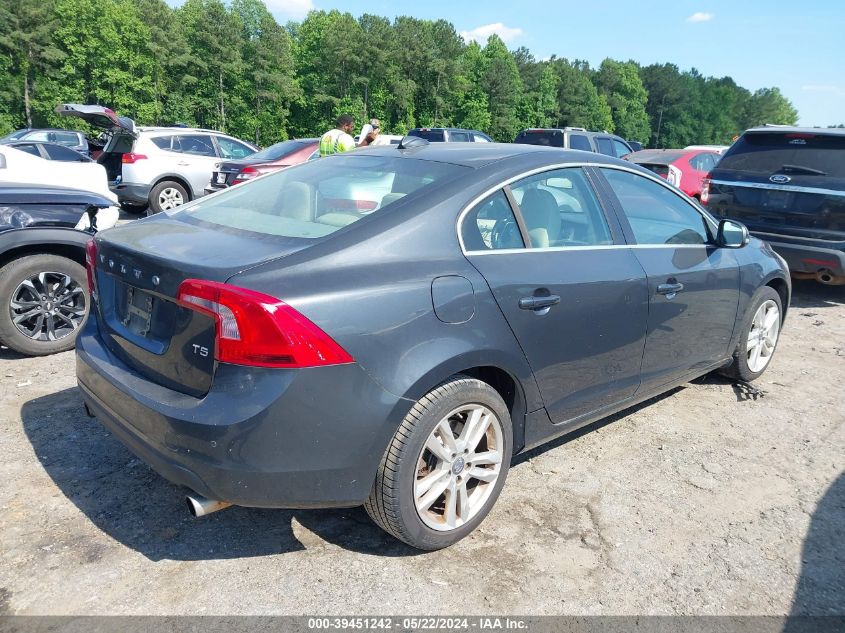 2013 Volvo S60 T5/T5 Platinum/T5 Premier/T5 Premier Plus VIN: YV1612FS3D2183460 Lot: 39451242