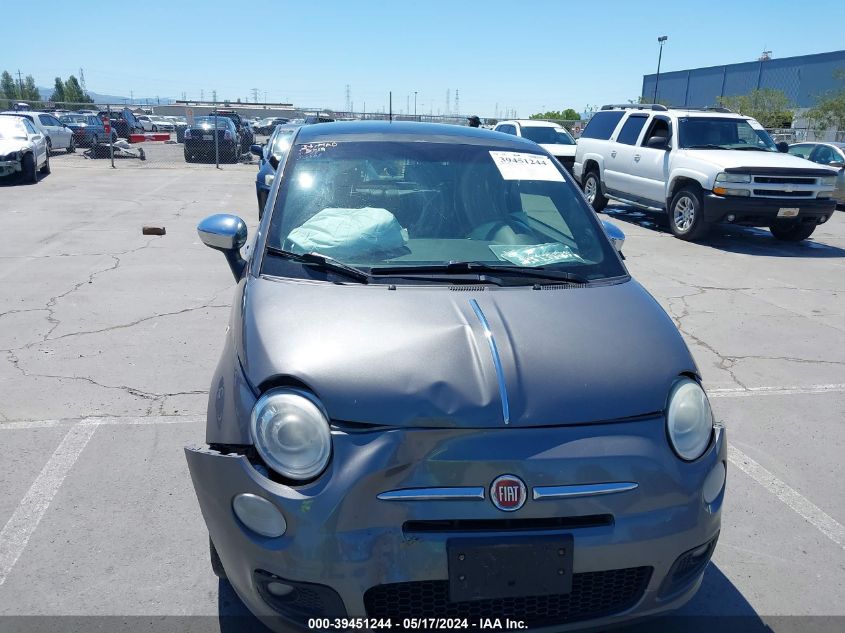 2012 Fiat 500 Sport VIN: 3C3CFFBR8CT127889 Lot: 39451244