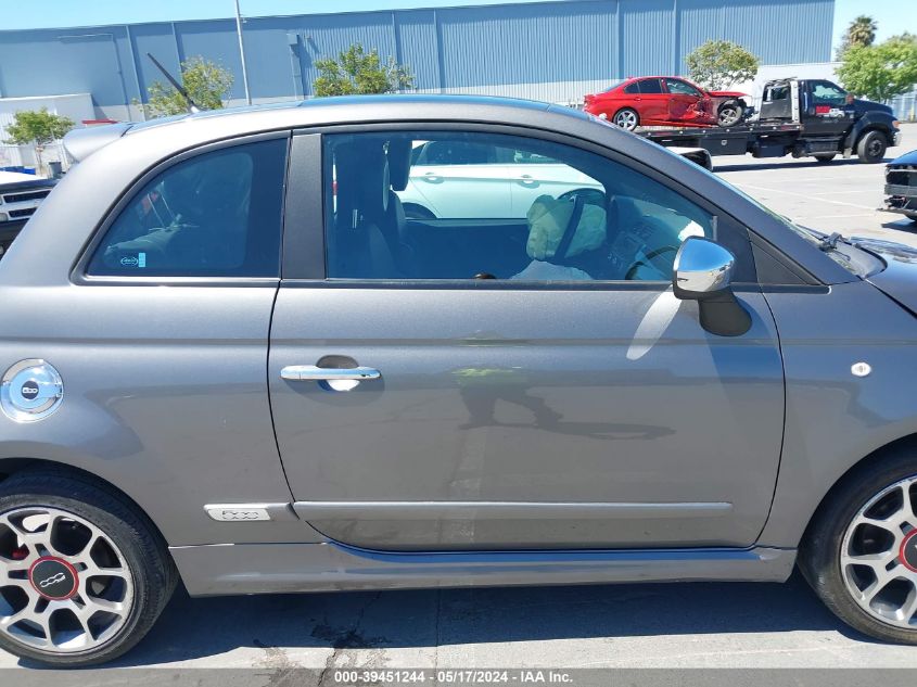 2012 Fiat 500 Sport VIN: 3C3CFFBR8CT127889 Lot: 39451244