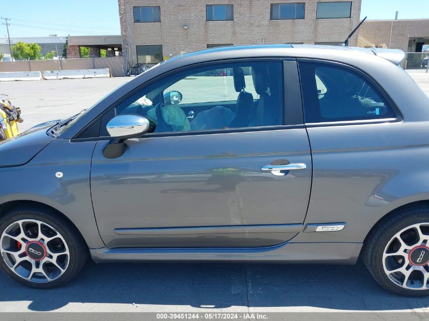 2012 Fiat 500 Sport VIN: 3C3CFFBR8CT127889 Lot: 39451244