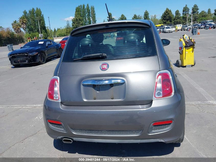 2012 Fiat 500 Sport VIN: 3C3CFFBR8CT127889 Lot: 39451244