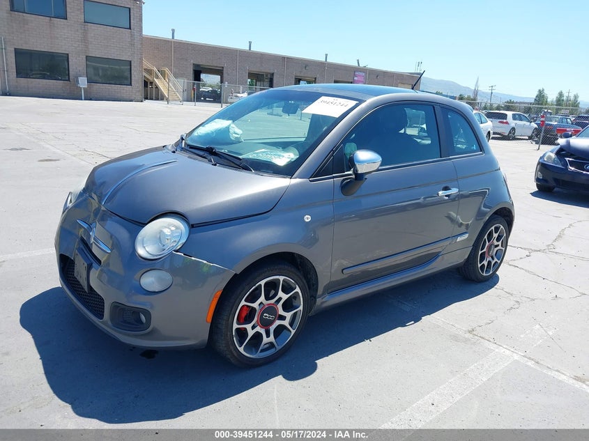 2012 Fiat 500 Sport VIN: 3C3CFFBR8CT127889 Lot: 39451244