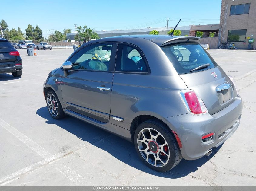 2012 Fiat 500 Sport VIN: 3C3CFFBR8CT127889 Lot: 39451244