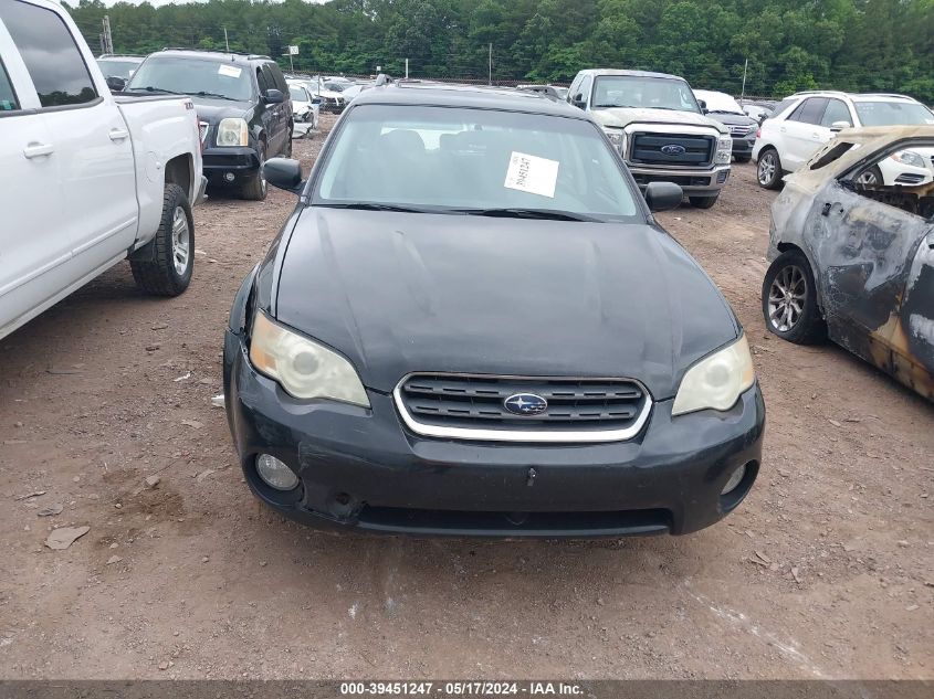 2006 Subaru Outback 2.5I VIN: 4S4BP61C867317178 Lot: 39451247