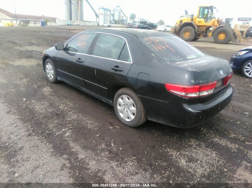 2003 Honda Accord Lx VIN: 1HGCM56453A089881 Lot: 39451249