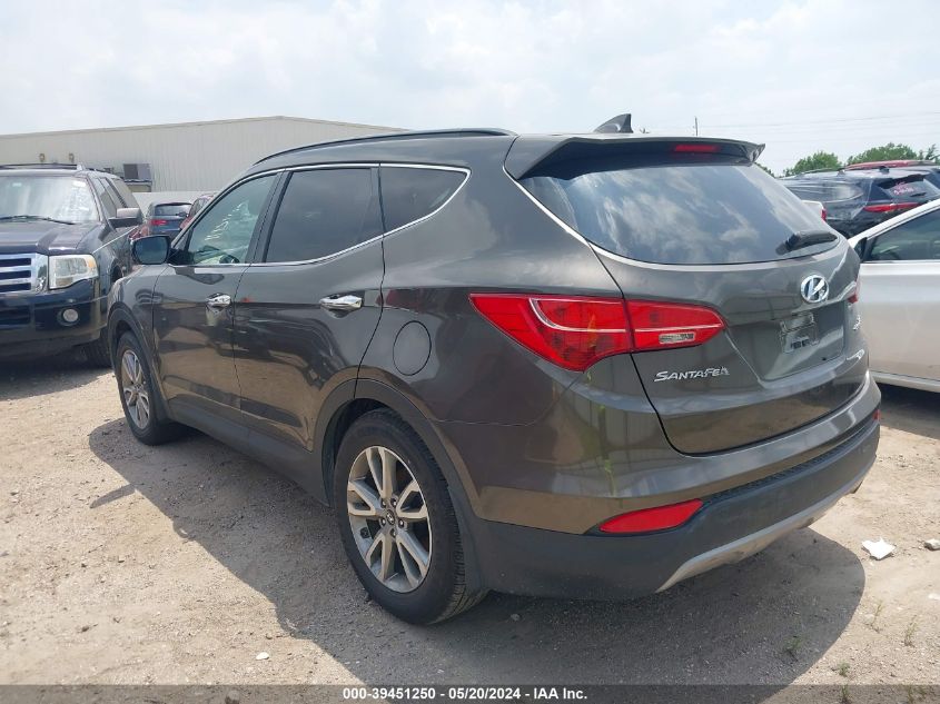 2014 Hyundai Santa Fe Sport 2.0L Turbo VIN: 5XYZU3LA2EG143017 Lot: 39451250