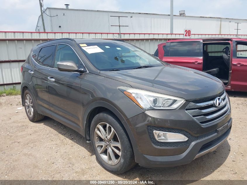 2014 HYUNDAI SANTA FE SPORT 2.0L TURBO - 5XYZU3LA2EG143017