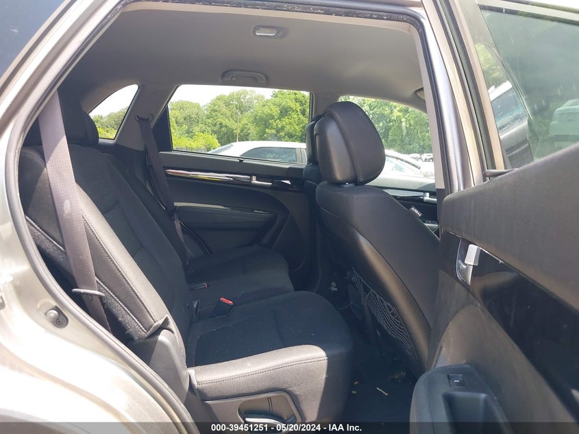 2015 Kia Sorento Lx VIN: 5XYKT4A61FG647407 Lot: 39451251