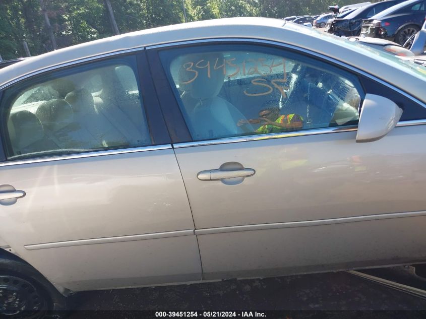 2009 Chevrolet Impala Ls VIN: 2G1WB57K891106781 Lot: 39451254