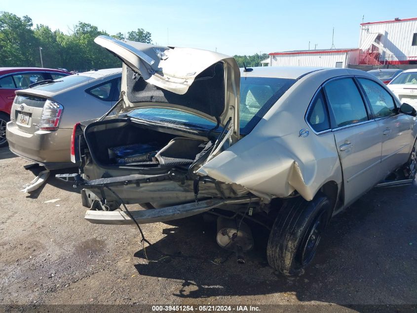 2009 Chevrolet Impala Ls VIN: 2G1WB57K891106781 Lot: 39451254