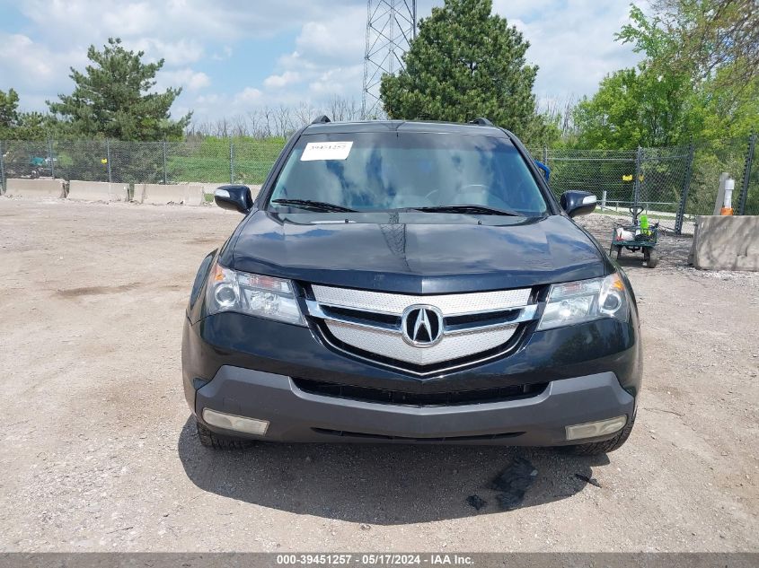 2009 Acura Mdx Sport Package VIN: 2HNYD28739H505635 Lot: 39451257