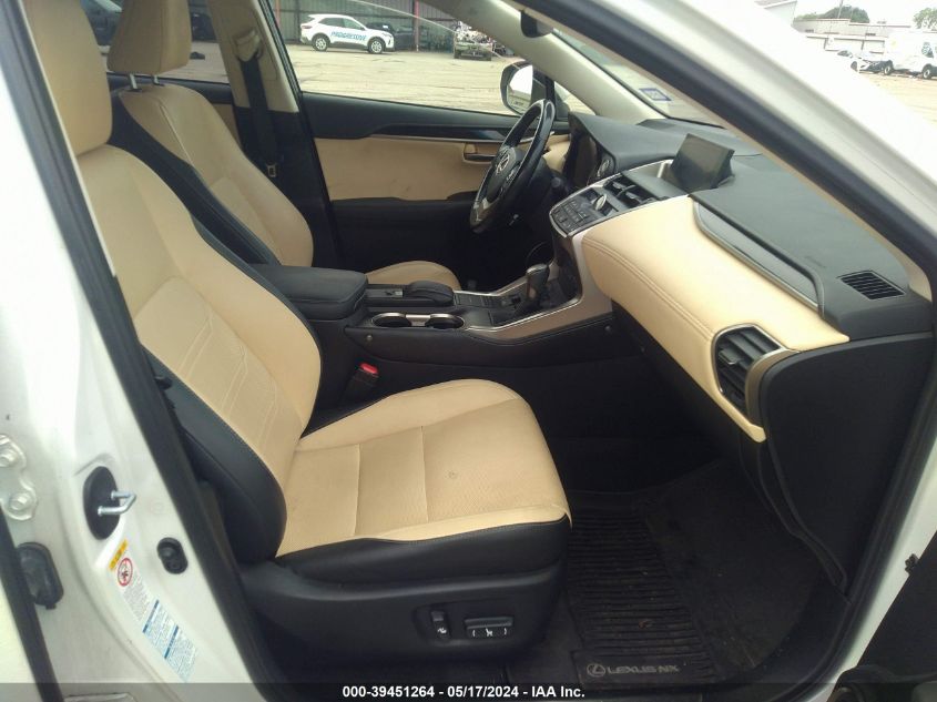 2016 LEXUS NX 200T - JTJBARBZ4G2075303