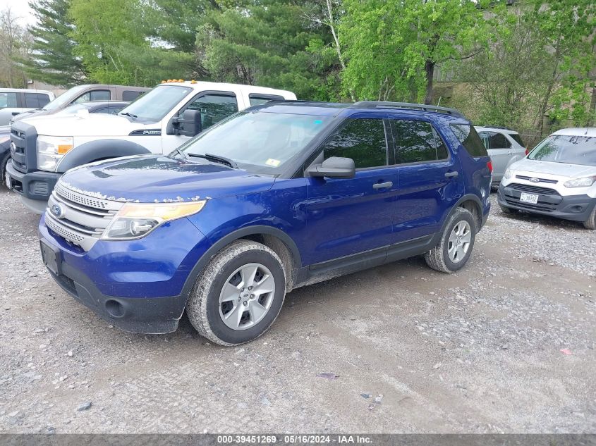 2013 Ford Explorer VIN: 1FM5K8B86DGB48891 Lot: 39451269