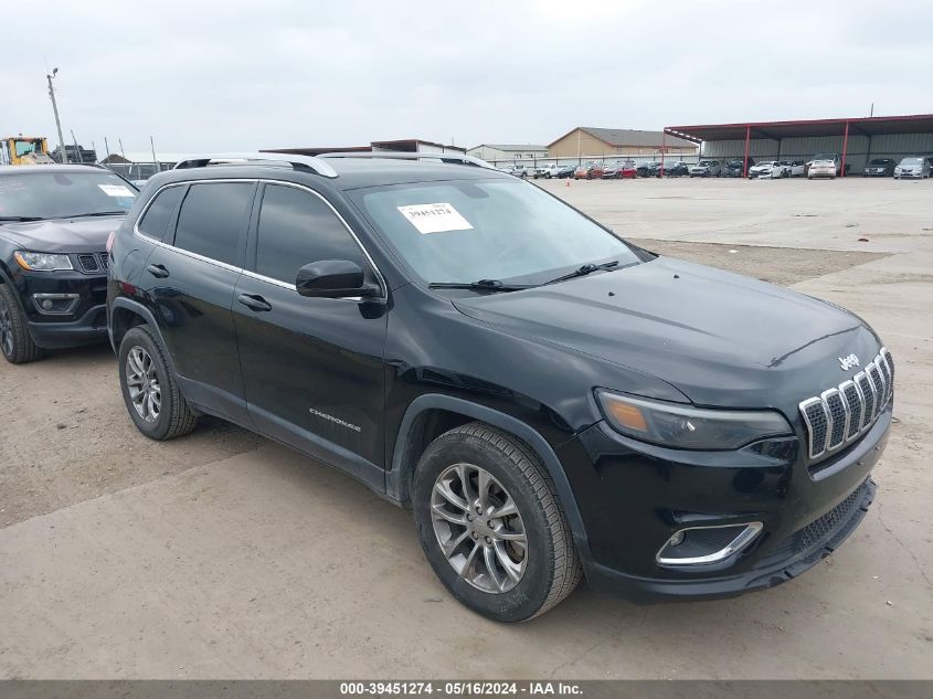 2019 Jeep Cherokee Latitude Plus Fwd VIN: 1C4PJLLBXKD318634 Lot: 39451274