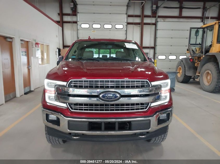 2018 Ford F-150 Lariat VIN: 1FTFW1EG8JFA44802 Lot: 39451277