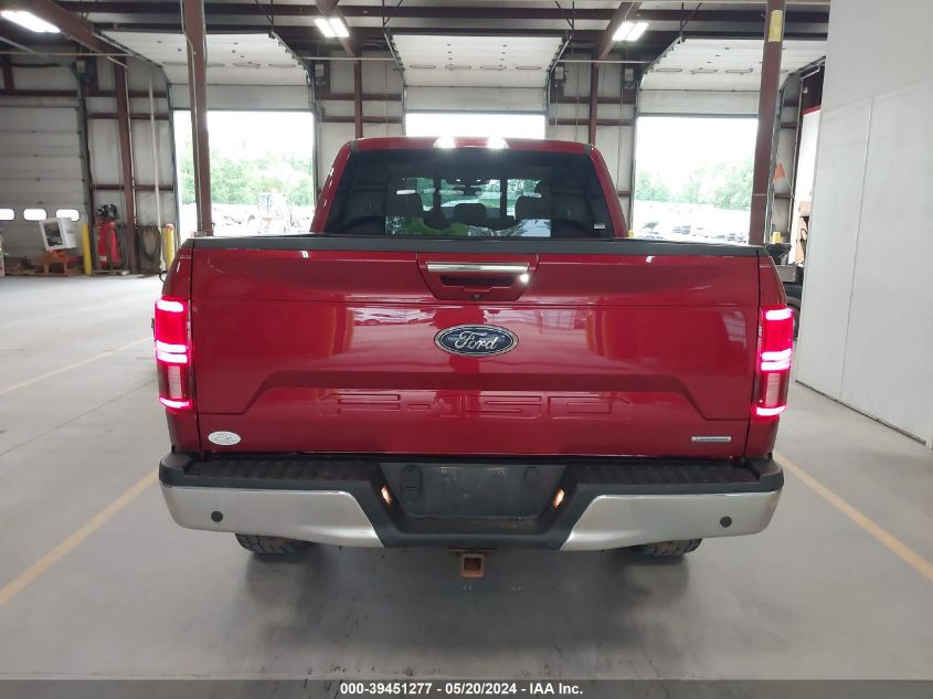 2018 Ford F-150 Lariat VIN: 1FTFW1EG8JFA44802 Lot: 39451277