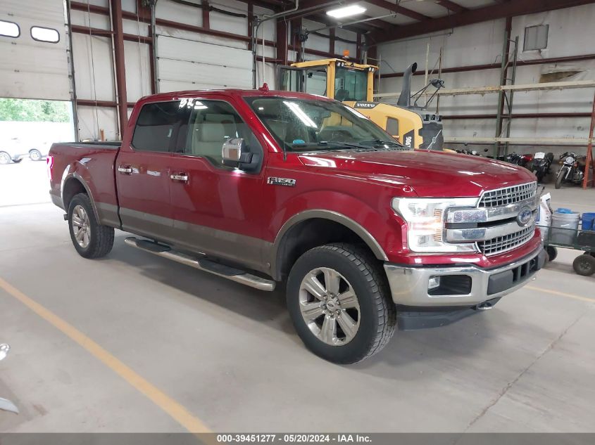 2018 FORD F-150 LARIAT - 1FTFW1EG8JFA44802