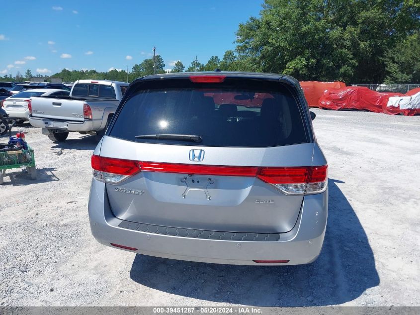 2016 Honda Odyssey Touring/Touring Elite VIN: 5FNRL5H94GB053889 Lot: 39451287